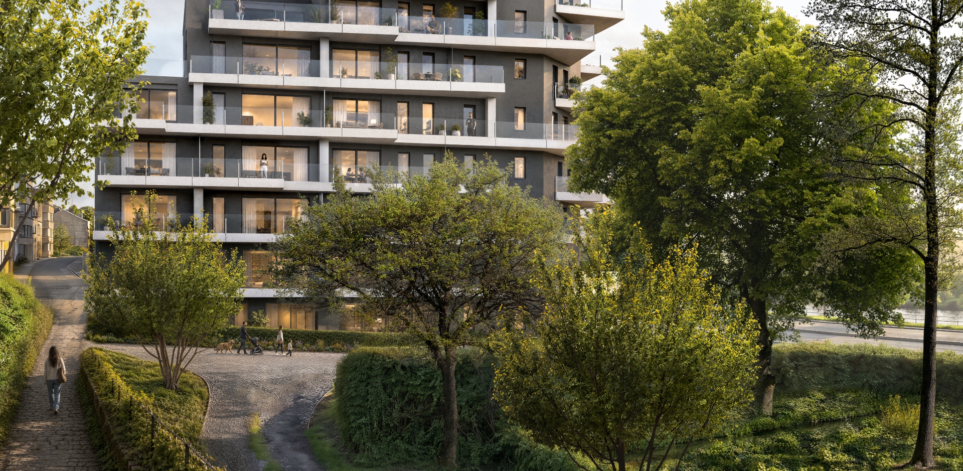 Ardent Residential I Le projet Rive Urbaine Chênée